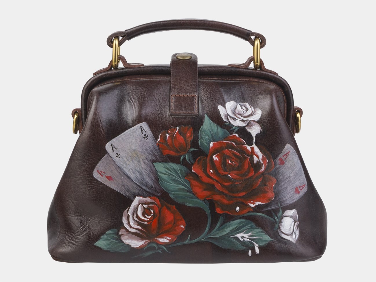 Сумка W0013 Brown Сад в Зазеркалье
