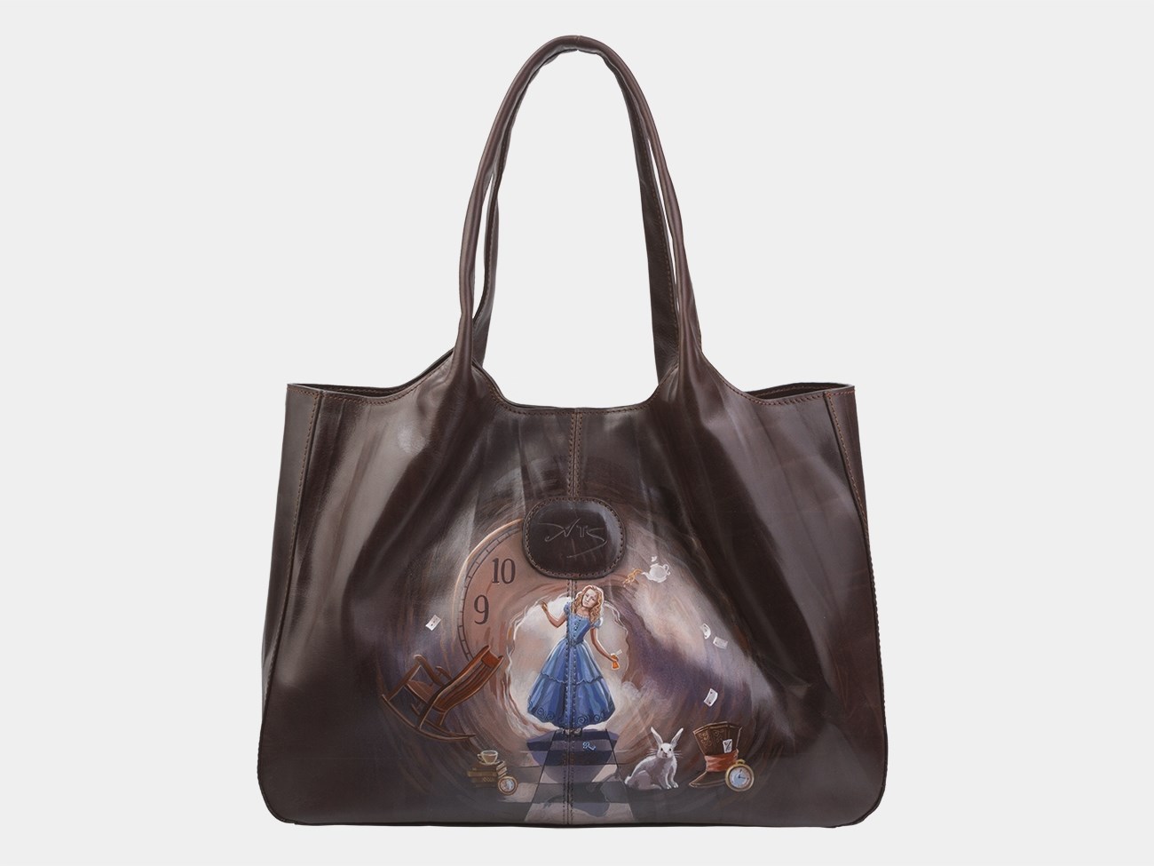 Сумка W0032 Brown Полет в Зазеркалье